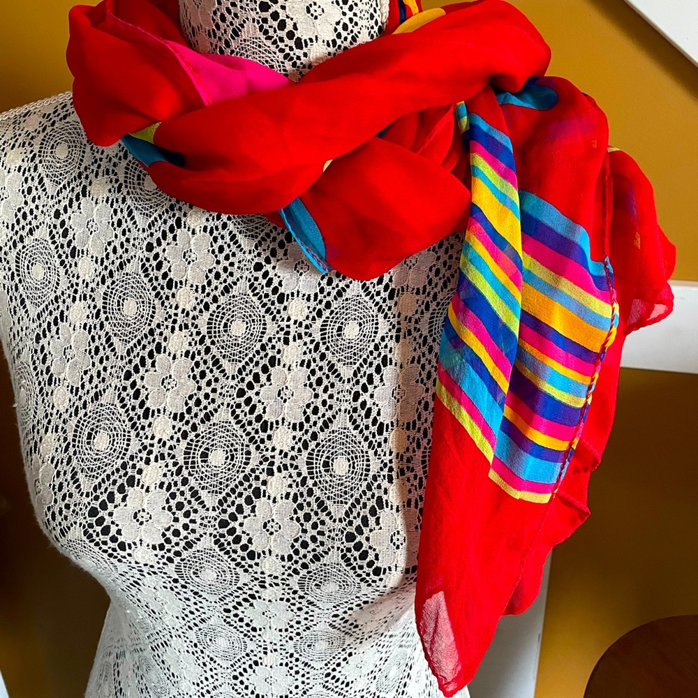 Agatha Ruiz De La Prada Silk Scarf